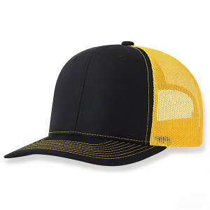 Multi-Color Spliced Mesh-Back Cap