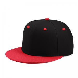 Two-Tone Flat Brim Street Cap