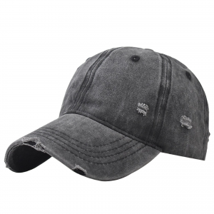 Washed Cotton Distressed Cap