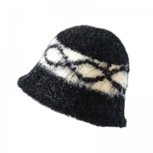 Plush Plaid Bucket Cap