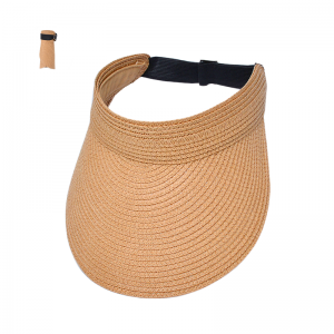 Foldable Straw Visor Cap