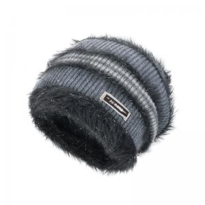 Plush Striped Beanie02