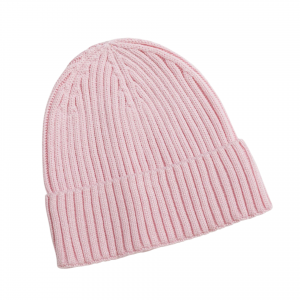 Core-Spun Yarn Cuffed Beanie