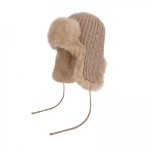 Plush Earflap Beanie